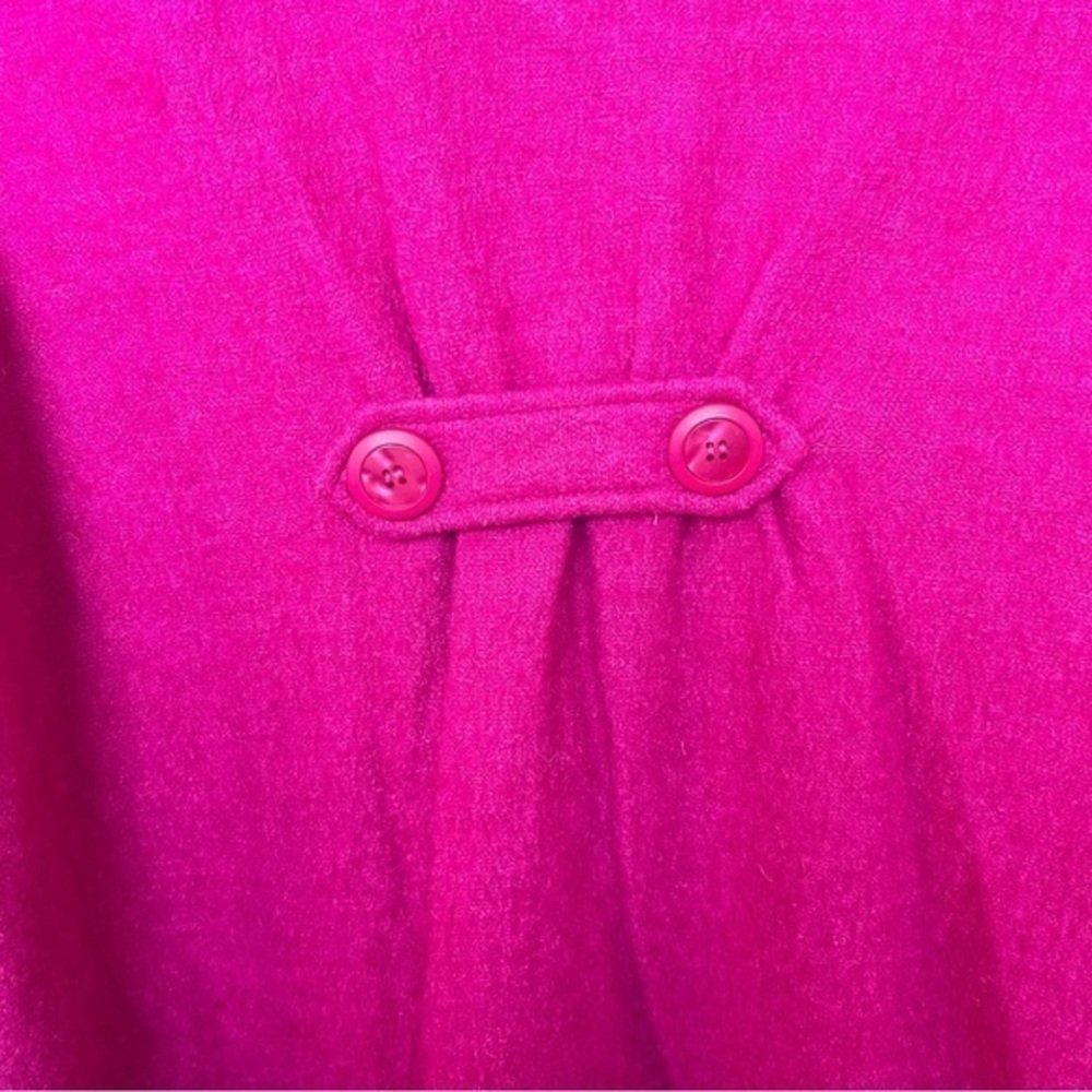 For Cynthia Fuchsia Blazer with Ruffle Detail - Picture 4 of 11